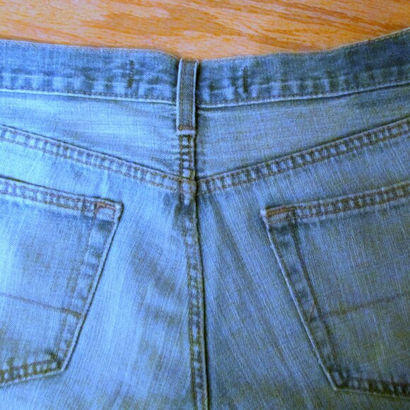 MEN'S LEVI'S DENIZEN 281 JEANS, 34 x 34 BLUE STRAIGHT LEG - Picture 2 of 10